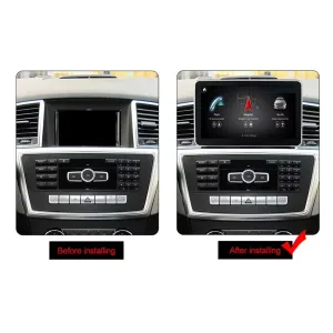 Mercedes ML GL Android glavna jedinica 2012–2015 (W166) 9″ stereo