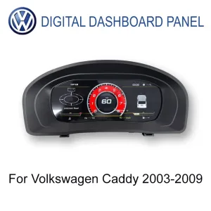 Volkswagen Caddy 2003–2009, 9-inčni digitalni instrument tabla, glavni prikaz