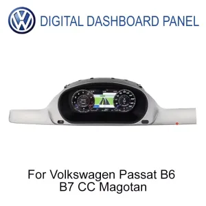 Volkswagen Passat B6 B7 CC Magotan IPS LCD digitalna instrument tabla, prednji pogled