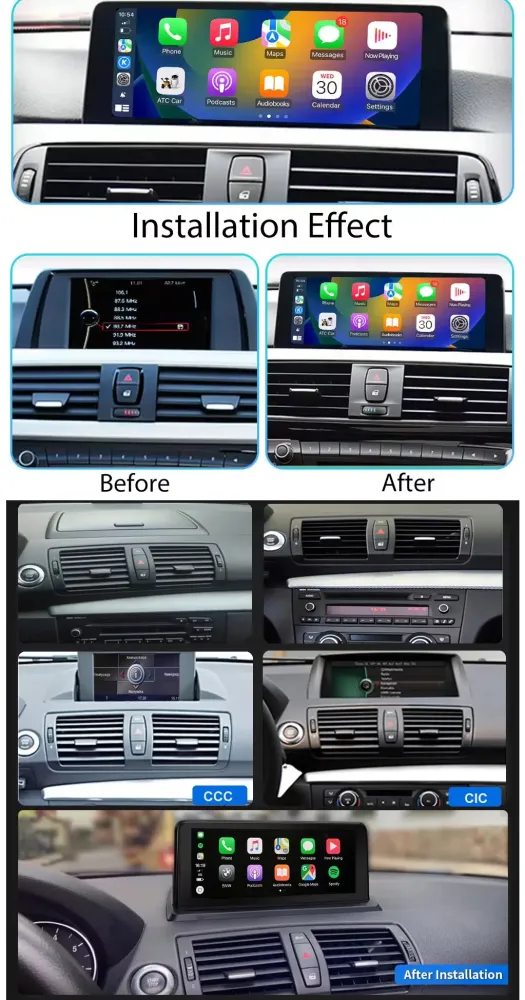 BMW X5 X6 E70 E71 Android glavna jedinica 2010–2013 CIC CCC