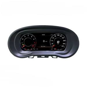 Prelingcar 9-inčni LCD digitalni instrument tabla, prednji pogled za VW Polo 6R 2008–2016, Vento i CrossFox 2015