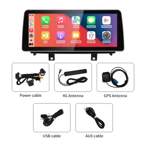 BMW X5 F15 X6 F16 Android Head Unit 2014–2017 NBT CarPlay QLED 4 BMW X5 X6 Android glavna jedinica