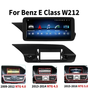 Mercedes W212 Android auto stereo 2015–2016 | CarPlay DSP