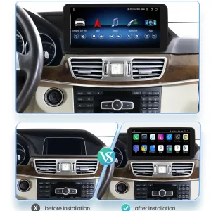 Mercedes W212 Android auto stereo 2015–2016 | CarPlay DSP