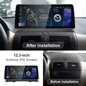 BMW X3 E83 Android Head Unit 2006–2011 CIC/CCC CarPlay Upgrade 4 BMW X3 E83 CIC CCC Android glavna jedinica