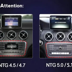 Mercedes W176 A-Class Android glavna jedinica 2012–2018 | CarPlay DSP