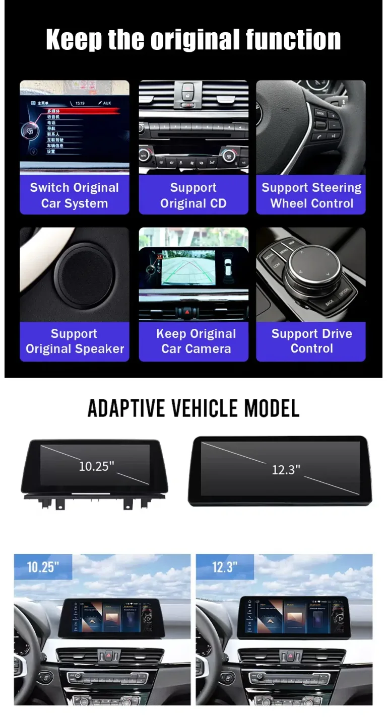 BMW F30 NBT EVO Android jedinica