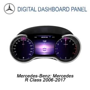 Digitalna instrument tabla za Mercedes R-Class 2006–2017 | 12,5″ CarPlay DSP