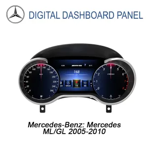 Mercedes ML GL digitalna instrument tabla 2012–2015 | 12,3″ CarPlay, Android Auto
