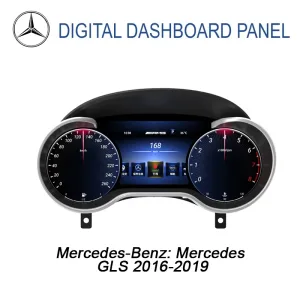 Mercedes GLS digitalna instrument tabla 2016–2019 | 12,3″ CarPlay