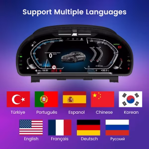 BMW Serija 3 Digitalna instrument tabla 2013–2020 | 12,3-inčni OEM LCD