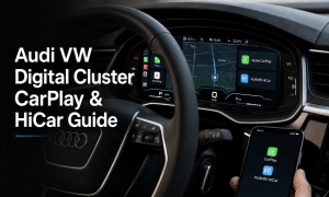 Povežite bežično CarPlay sa Audi VW Digital Cluster vodičem za instalaciju