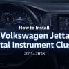 Kako instalirati digitalnu instrument tablu za Volkswagen Jettu