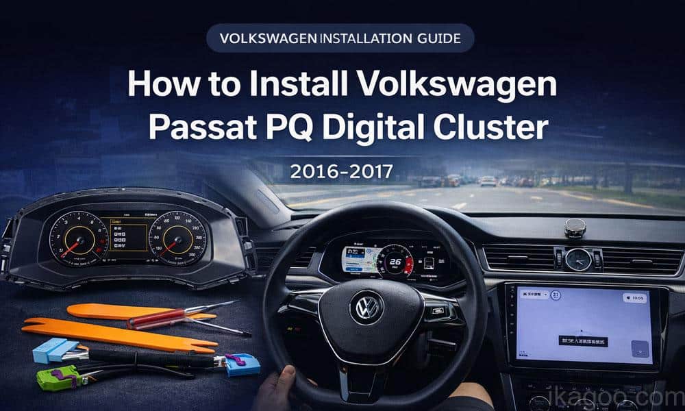 Kako instalirati Volkswagen Passat PQ digitalnu instrument tablu