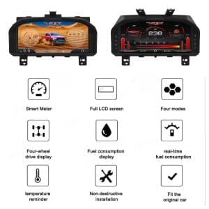 Nadogradnja digitalne instrument table Dodge Ram