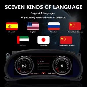 Digitalna instrument tabla za Jeep Wrangler JK