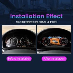 Wrangler JK LCD instrument cluster