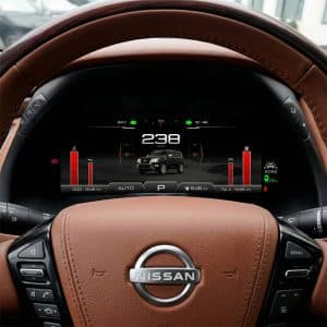 Nissan Patrol Y62 digitalna instrument tabla