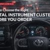 Kako odabrati pravi digitalni instrument tabla prije narudžbe