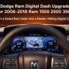 Nadogradnja digitalne instrument table Dodge Ram