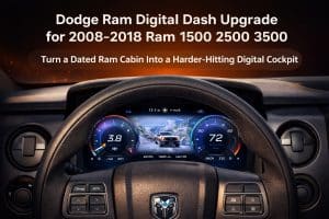 Nadogradnja digitalne instrument table Dodge Ram