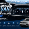 Kako instalirati kompletan LCD instrument tabla za Volkswagen Tiguan 2017–2022
