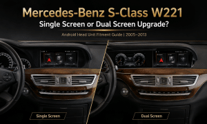 Nadogradnja Android glavne jedinice za Mercedes-Benz S-klasu W221