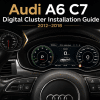 Kako instalirati digitalnu instrument tablu za Audi A6 C7 (2012-2018)