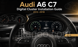 Kako instalirati digitalnu instrument tablu za Audi A6 C7 (2012-2018)