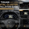 Volkswagen Tiguan MQB Vodič za instalaciju digitalnog instrument klastera (2017-2022)